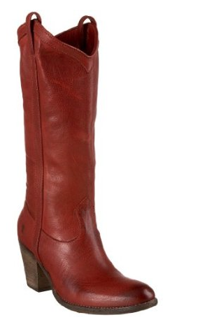 footloose red boots