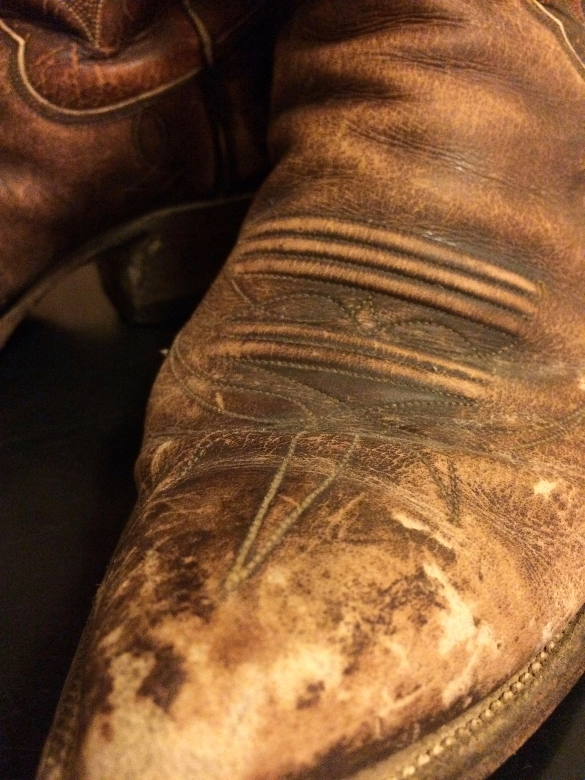 cowboy boot made by tex robin