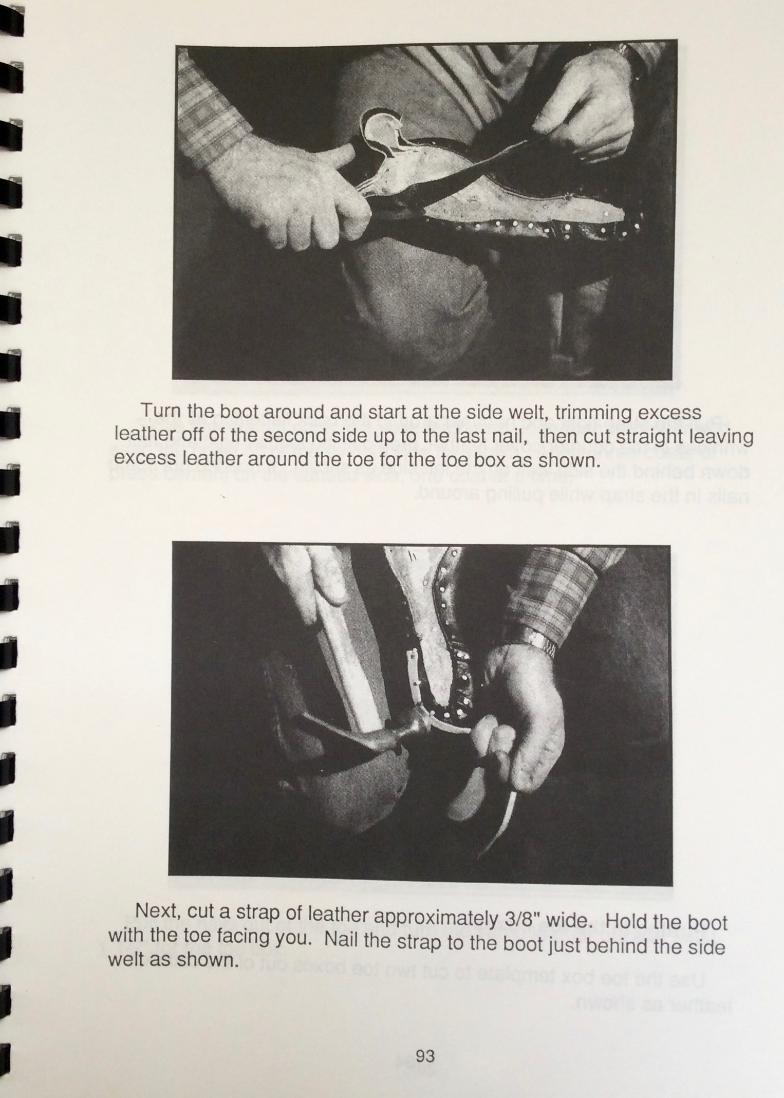 How to Make a Western Boots. Excerpt.